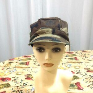 USMC Woodland Camo Field Cap Marine Corps Utility Hat Military Issue